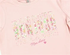 Kids ONLY tickled pink bonjour t-shirt